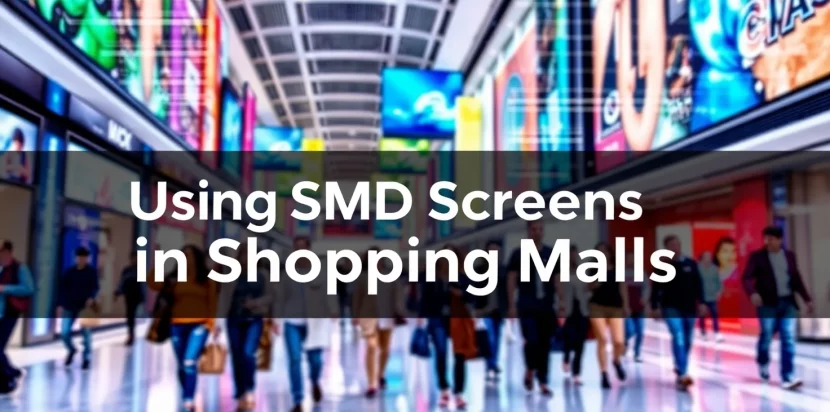 SMD Screens in Shopping Malls