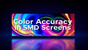 Color accuracy in SMD screens
