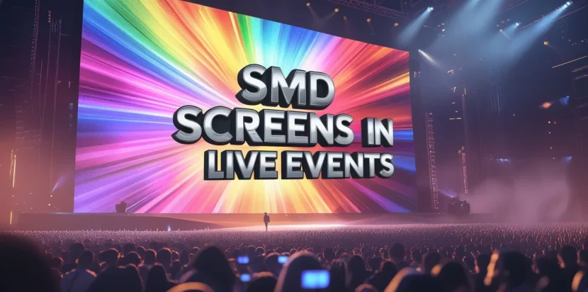 SMD screens in live events