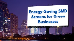 Energy-Saving SMD Screens for Green Businesses