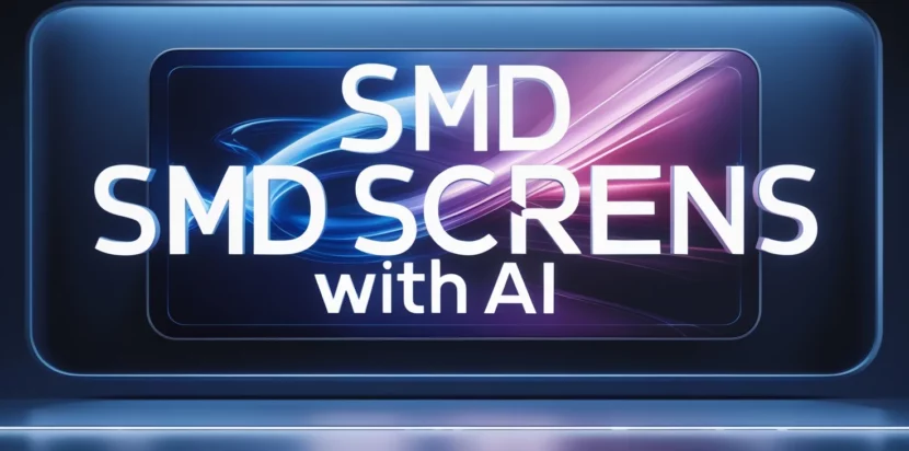 SMD Screens with AI