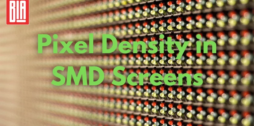 Pixel Density in SMD Screens