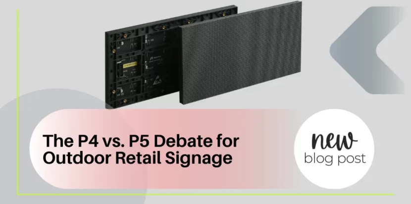 P4 vs P5 outdoor