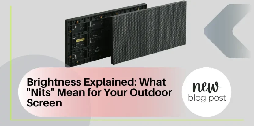 Outdoor SMD Screen Brightness