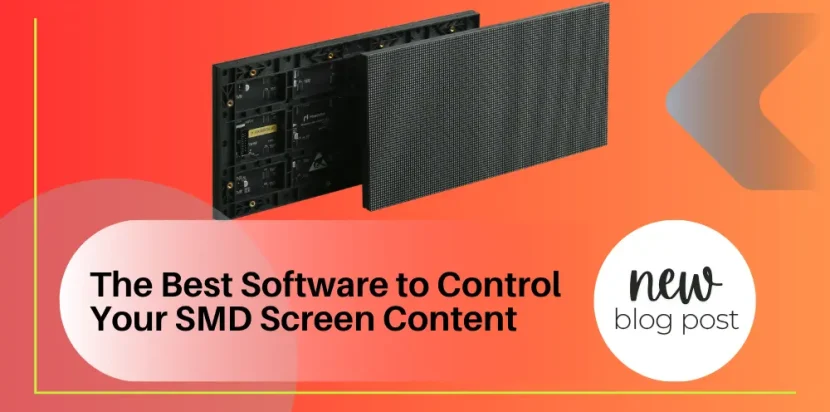 SMD LED screen control software