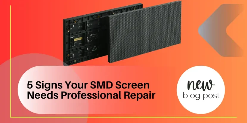 SMD LED screen repair