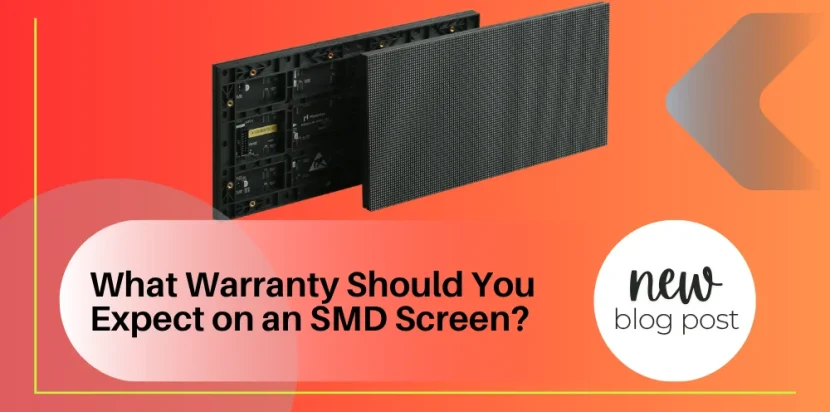 SMD LED screen warranty