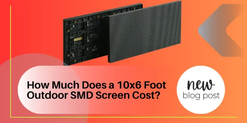 outdoor SMD LED screen cost